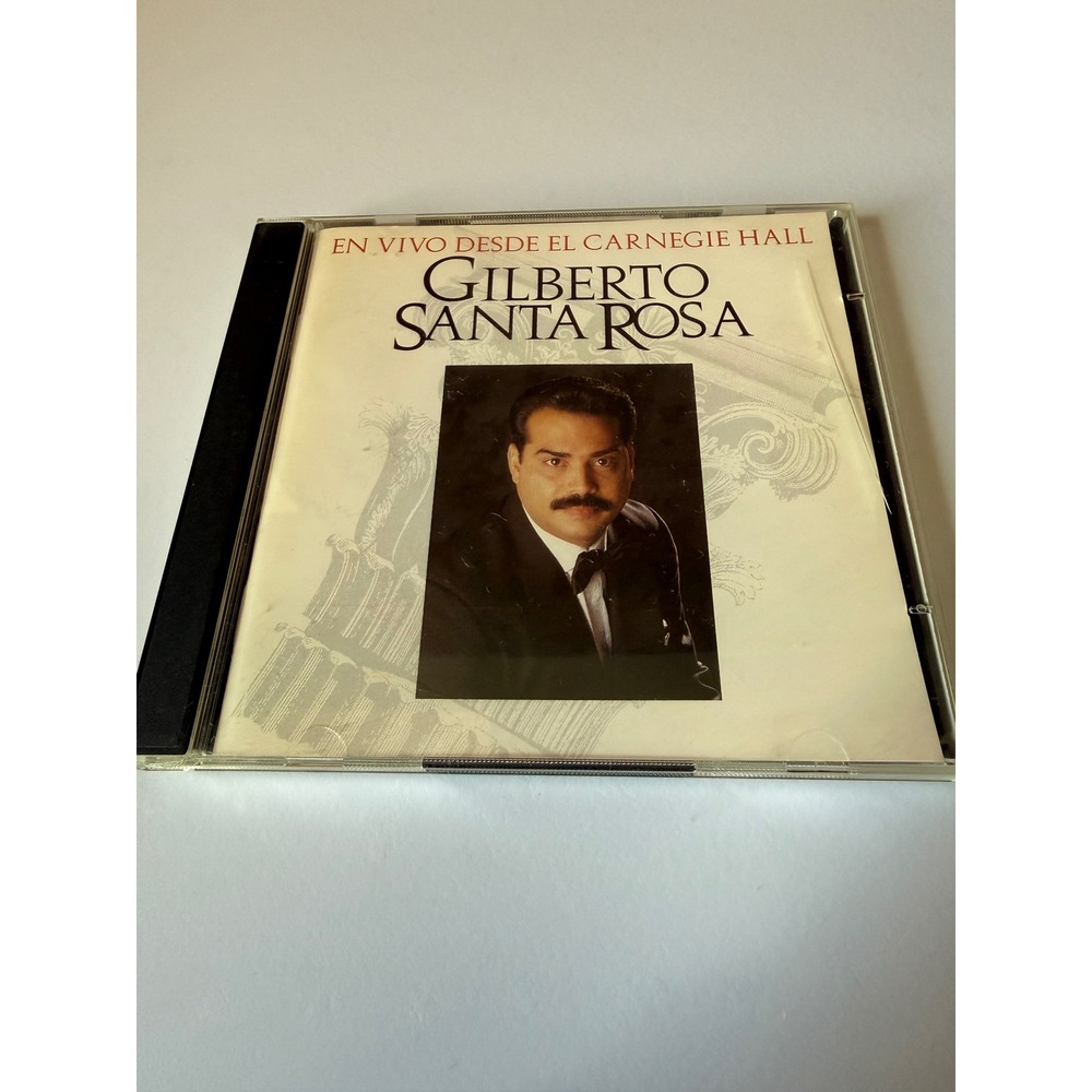 Gilberto Santa Rosa En Vivo Desde El Carnegie Hall 2-Disc CD 1995 Salsa Live